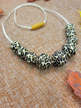 Load image into Gallery viewer, Leopard Print Nursing/Teething Necklace, Silicone
