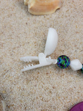 Load image into Gallery viewer, Mermaid Pacifier Clip with Matching Teether, Silicone
