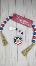 Load image into Gallery viewer, American Donut Pacifier Clip with Teether
