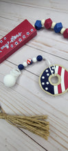 Load image into Gallery viewer, American Donut Pacifier Clip with Teether
