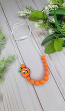 Load image into Gallery viewer, Orange Bird Teething Necklace
