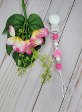 Load image into Gallery viewer, Pink Castle Pacifier Clip
