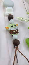 Load image into Gallery viewer, Baby Yoda Pacifier Clip
