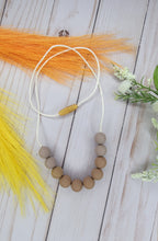 Load image into Gallery viewer, Neutral Brown Teething Necklace
