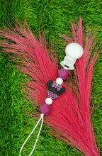 Load image into Gallery viewer, Purple Girl Mouse Pacifier Clip
