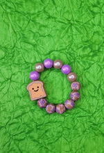 Load image into Gallery viewer, PB &amp; J Teething Ring
