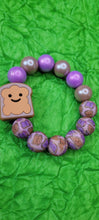 Load image into Gallery viewer, PB &amp; J Teething Ring
