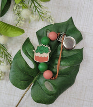 Load image into Gallery viewer, Succulent Pacifier Clip
