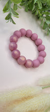 Load image into Gallery viewer, Dusty Pink &amp; Pearl Teething Ring

