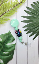 Load image into Gallery viewer, Blue Alien Badge Reel
