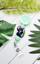Load image into Gallery viewer, Blue Alien Badge Reel
