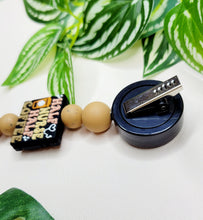 Load image into Gallery viewer, Half Coffee, Half Nurse Badge Reel
