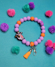 Load image into Gallery viewer, Figment Inspired Wristlet for Keys
