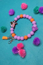 Load image into Gallery viewer, Figment Inspired Wristlet for Keys
