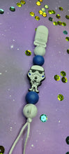 Load image into Gallery viewer, Trooper Inspired Pacifier Clip, Silicone
