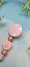 Load image into Gallery viewer, Rose Gold Badge Reel, Silicone
