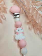 Load image into Gallery viewer, Fancy Cat Pacifier Clip
