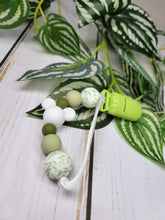 Load image into Gallery viewer, Greenery Mouse Pacifier Clip
