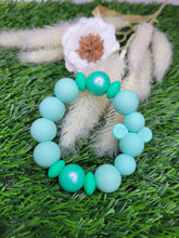 Load image into Gallery viewer, Mint &amp; Opal Mouse Teething Ring
