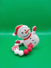 Load image into Gallery viewer, Snowman Teething Ring
