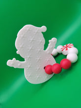 Load image into Gallery viewer, Snowman Teething Ring
