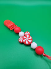 Load image into Gallery viewer, Peppermint Mouse Pacifier Clip
