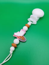 Load image into Gallery viewer, Santas Cookies Pacifier Clip
