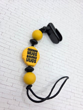 Load image into Gallery viewer, Chicken Nugs Mama Hugs Pacifier Clip
