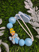 Load image into Gallery viewer, Slipper Princess Pacifier Clip
