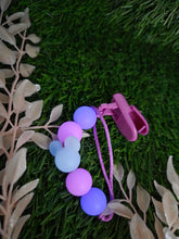 Load image into Gallery viewer, Purple Glowing Mouse Pacifier Clip
