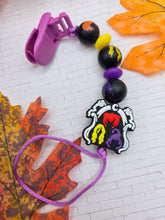 Load image into Gallery viewer, Witch Sisters Pacifier Clip Style 1
