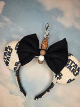 Load image into Gallery viewer, Space Cadet Silicone Mouse Ear Holder Keychain

