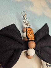 Load image into Gallery viewer, Space Cadet Silicone Mouse Ear Holder Keychain
