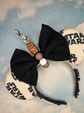 Load image into Gallery viewer, Space Cadet Silicone Mouse Ear Holder Keychain
