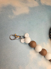 Load image into Gallery viewer, Space Cadet Silicone Mouse Ear Holder Keychain
