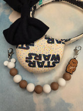 Load image into Gallery viewer, Space Cadet Silicone Mouse Ear Holder Keychain
