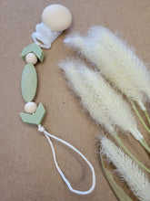 Load image into Gallery viewer, Arrow and Geo Shaped Pacifier Clip, Silicone
