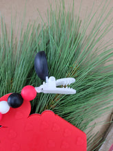 Load image into Gallery viewer, Mickey&#39;s Cupcake Pacifier Clip with Teether, Silicone, Disney
